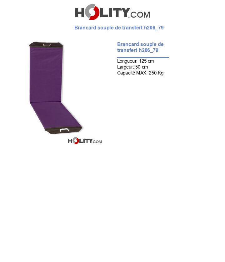 Brancard souple de transfert h206_79