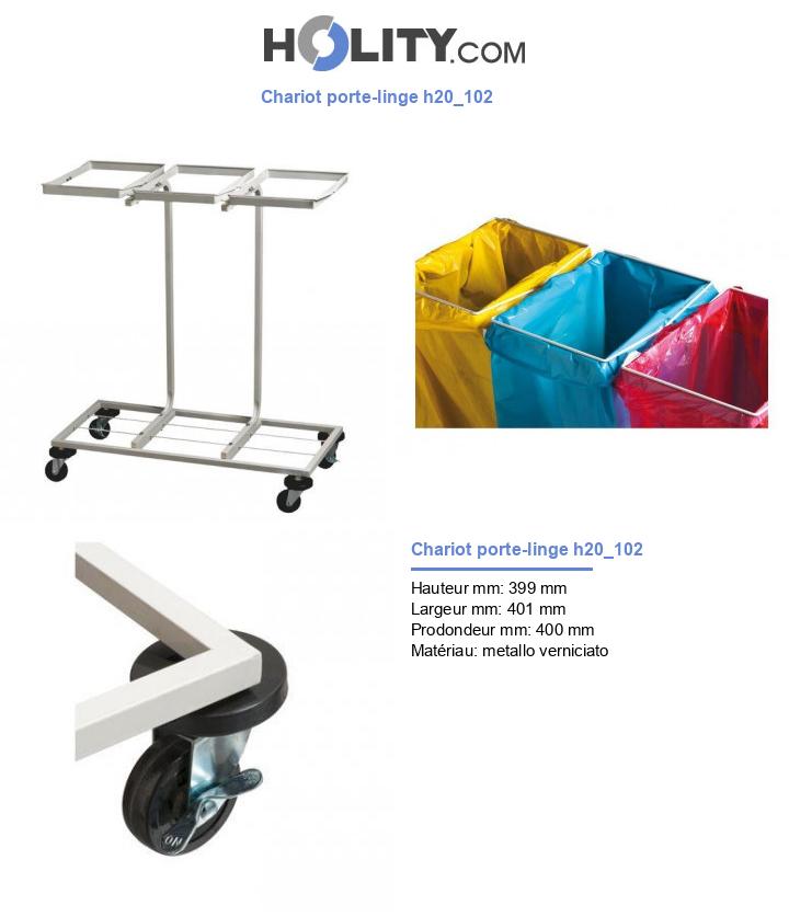 Chariot porte-linge h20_102