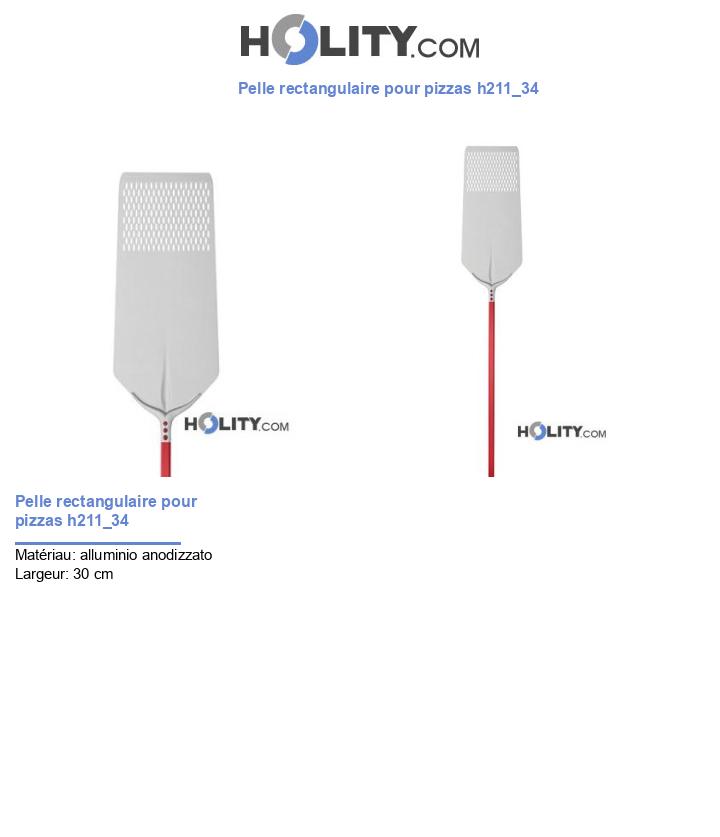 Pelle rectangulaire pour pizzas h211_34