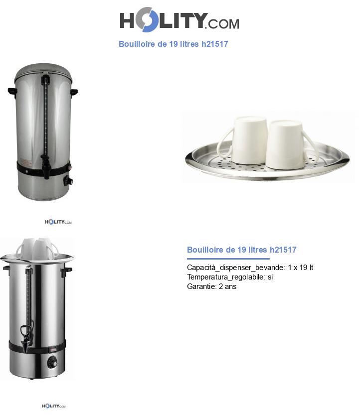 Bouilloire de 19 litres h21517
