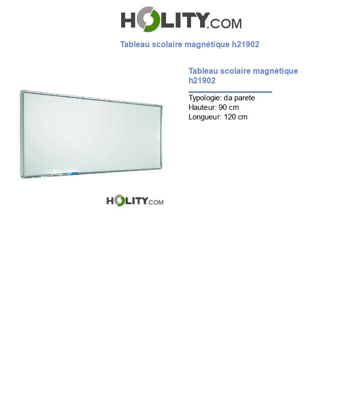 Tableau scolaire magnétique h21902