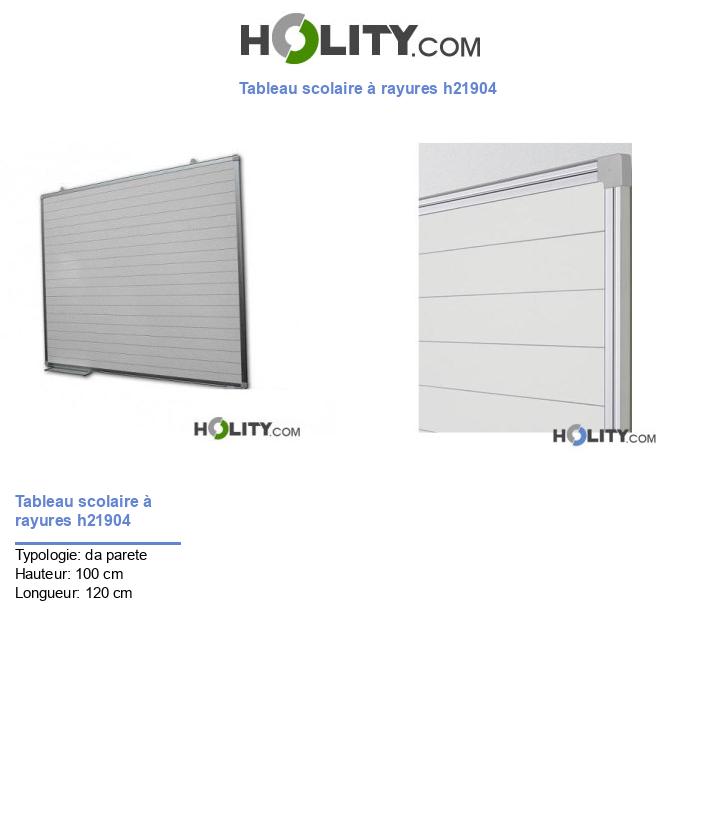 Tableau scolaire à rayures h21904