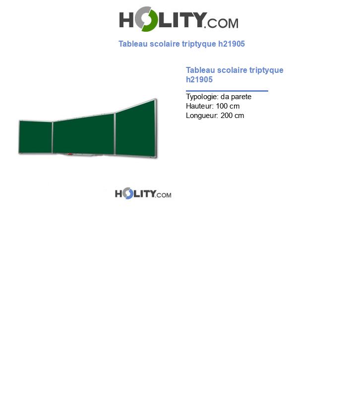 Tableau scolaire triptyque h21905