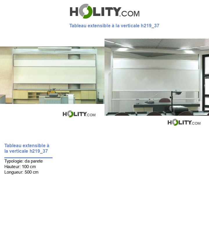 Tableau extensible à la verticale h219_37