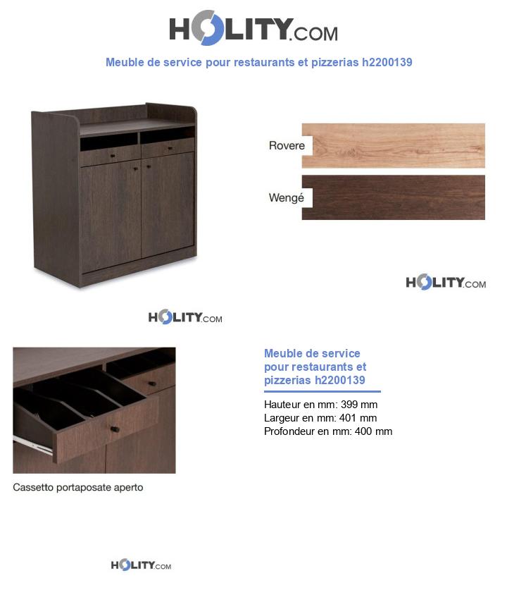 Meuble de service pour restaurants et pizzerias h2200139