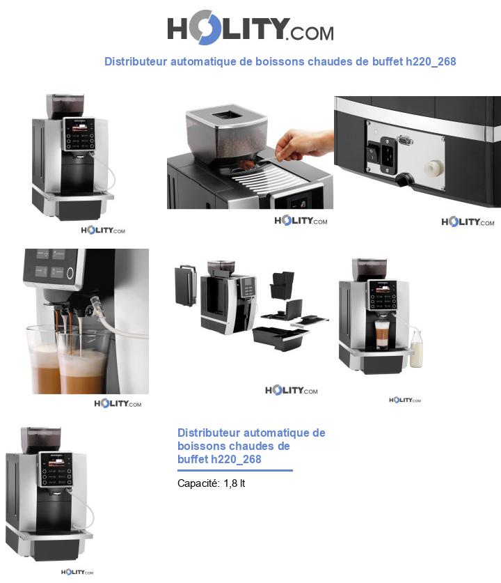 Distributeur automatique de boissons chaudes de buffet h220_268