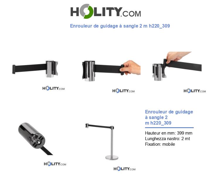 Enrouleur de guidage à sangle 2 m h220_309