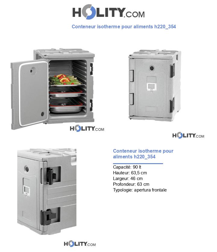 Conteneur isotherme pour aliments h220_354