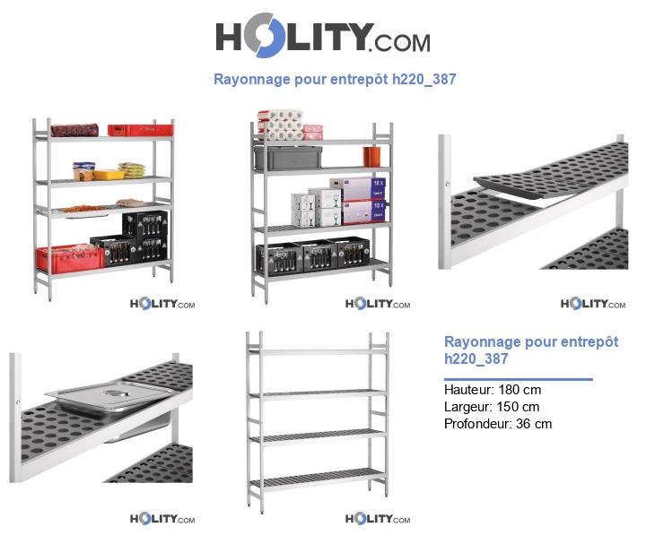 Rayonnage pour entrepôt h220_387