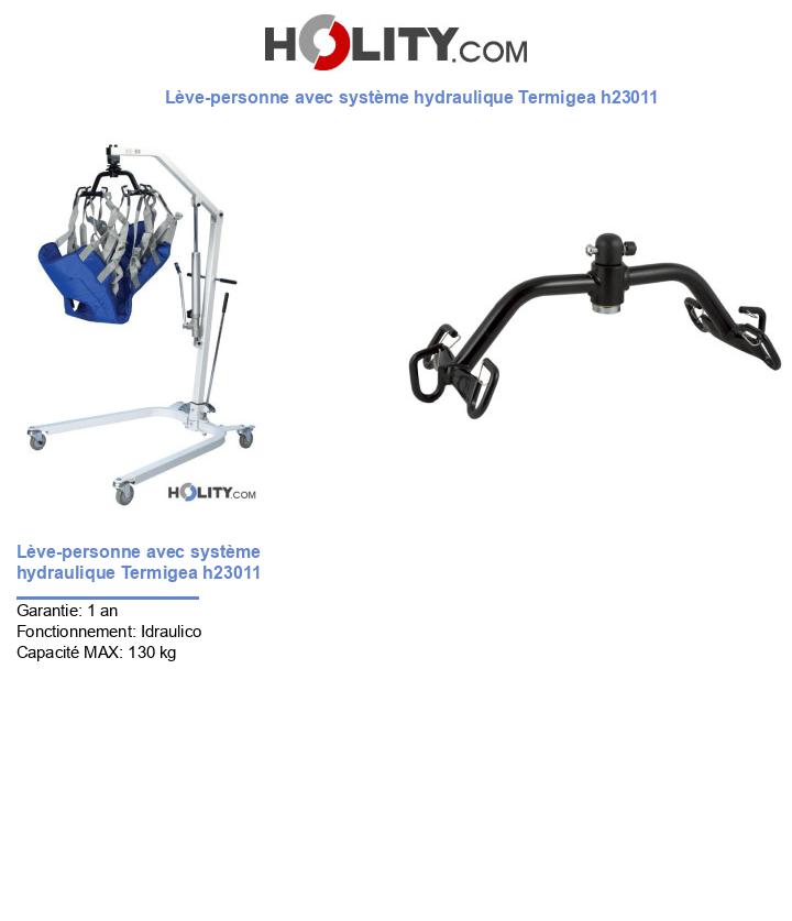 Lève-personne avec système hydraulique Termigea h23011