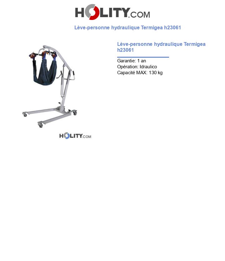 Lève-personne hydraulique Termigea h23061