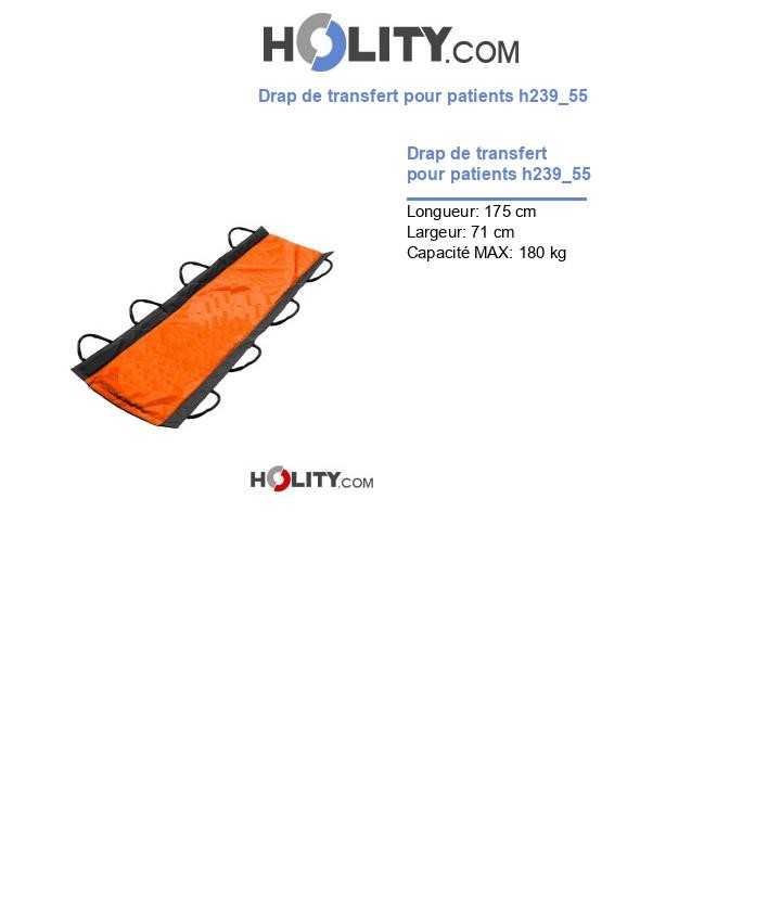Drap de transfert pour patients h239_55