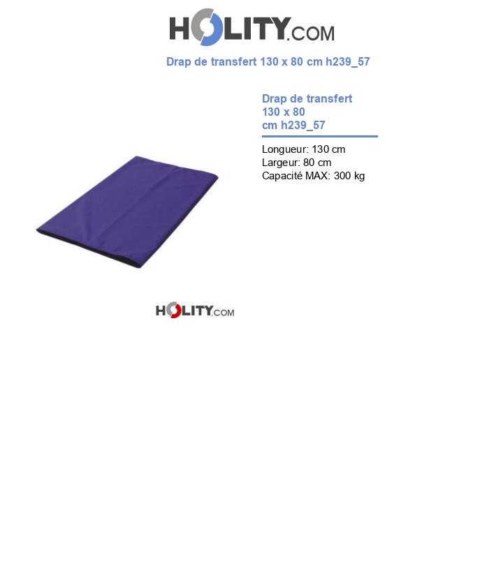 Drap de transfert 130 x 80 cm h239_57