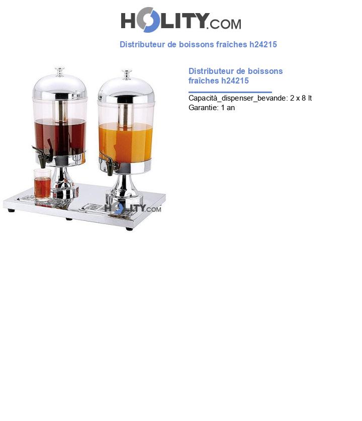 Distributeur de boissons fraîches h24215