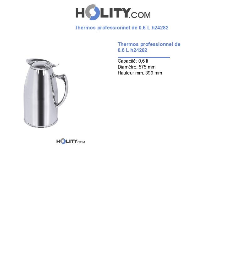 Thermos professionnel de 0.6 L h24282