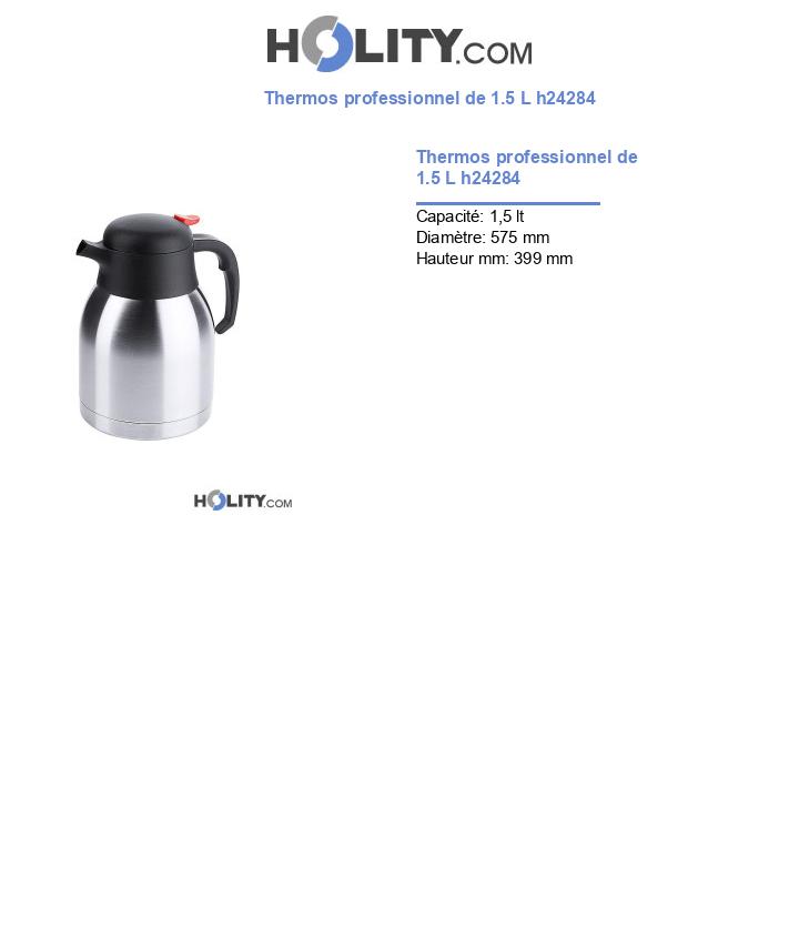 Thermos professionnel de 1.5 L h24284