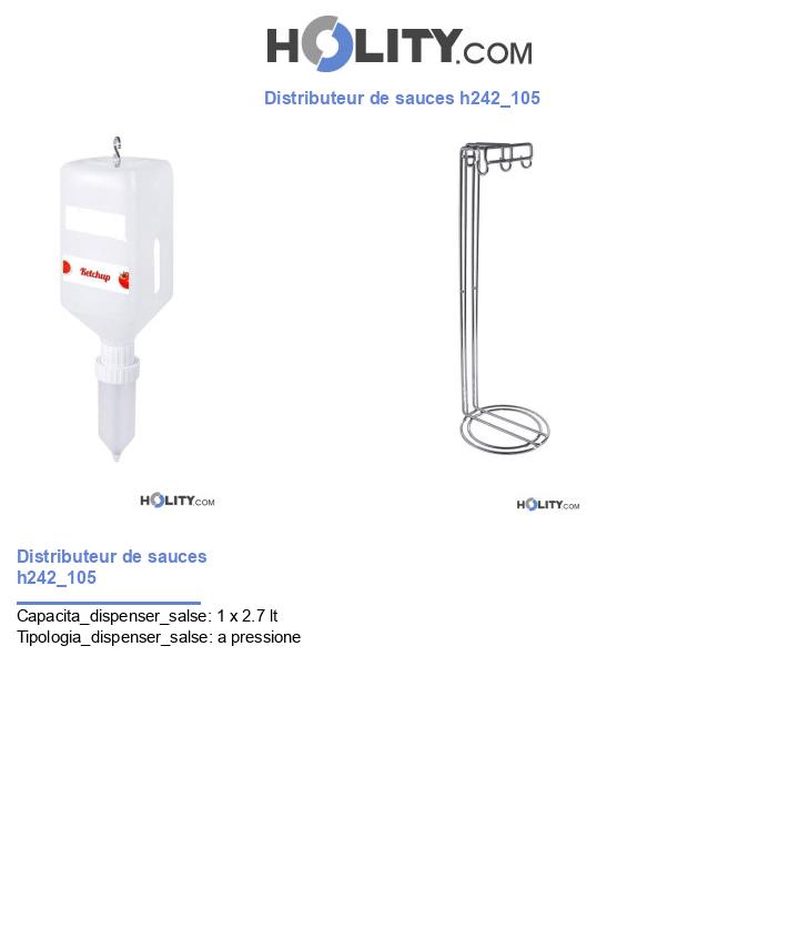 Distributeur de sauces h242_105