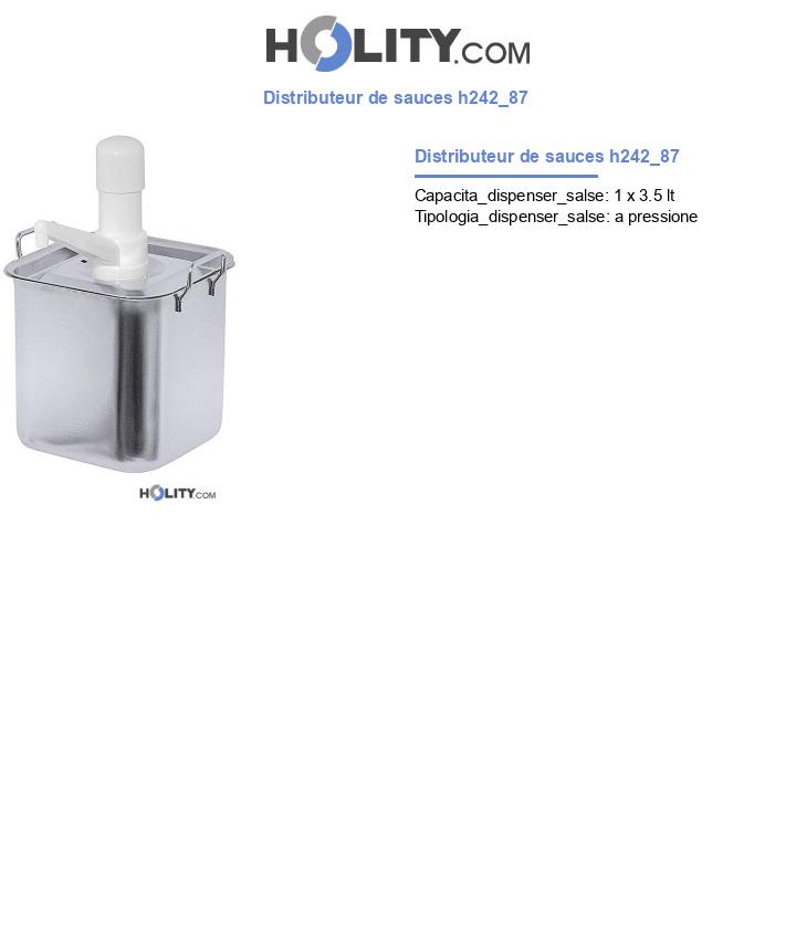 Distributeur de sauces h242_87