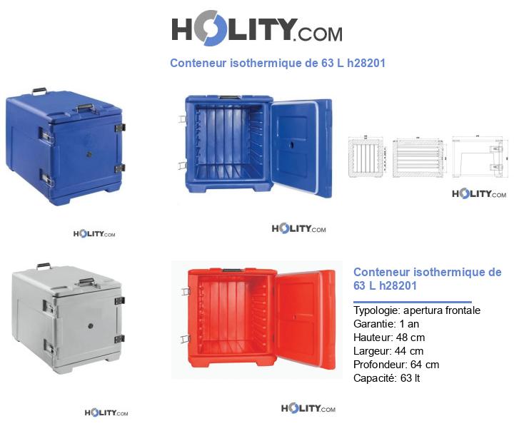 Conteneur isothermique de 63 L h28201