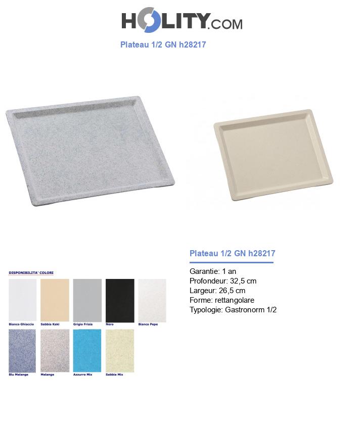 Plateau 1/2 GN h28217