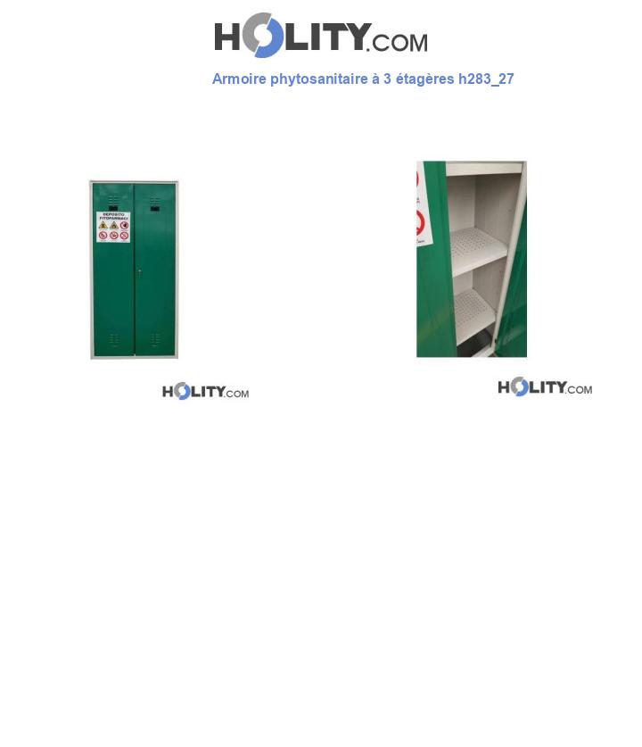 Armoire phytosanitaire à 3 étagères h283_27