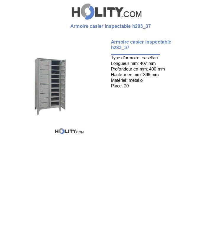 Armoire casier inspectable h283_37