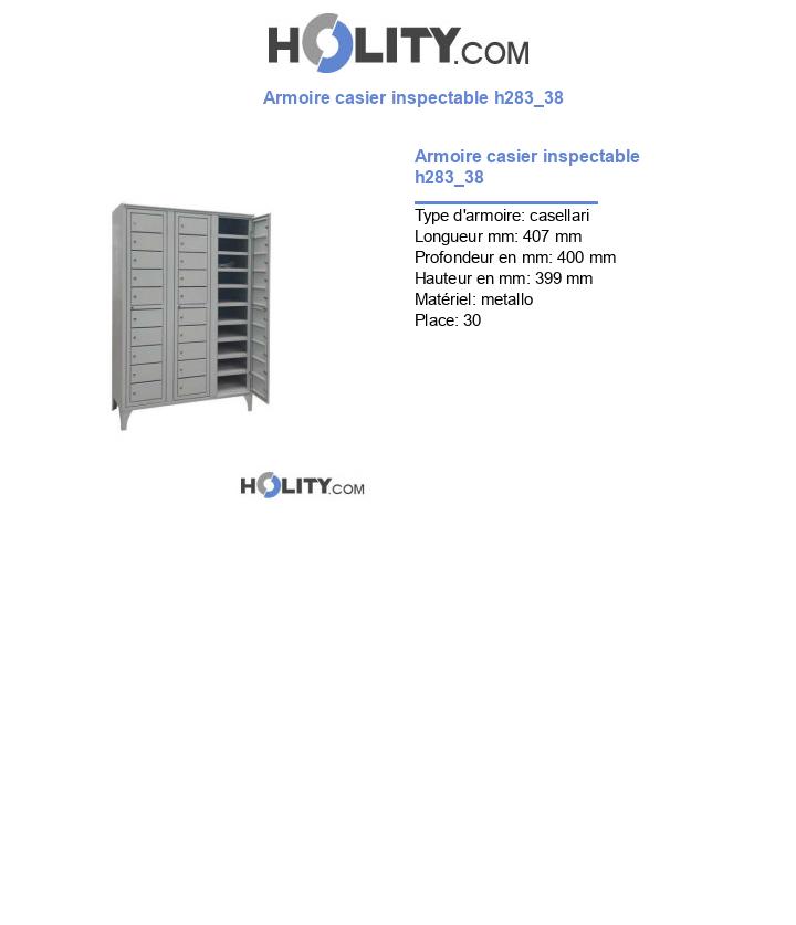 Armoire casier inspectable h283_38