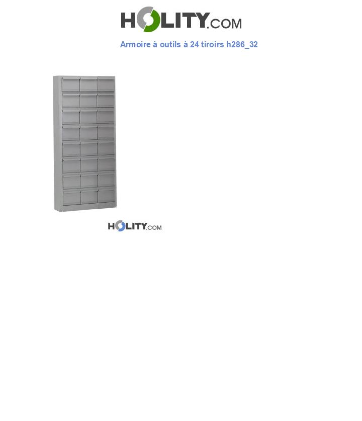 Armoire à outils à 24 tiroirs h286_32