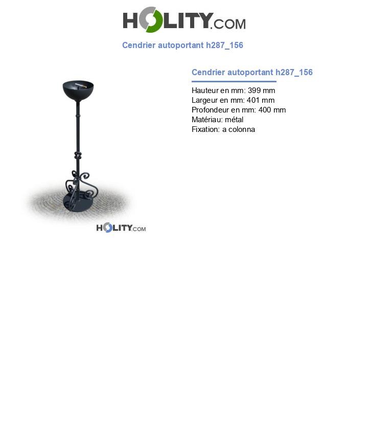 Cendrier autoportant h287_156