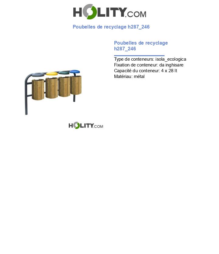 Poubelles de recyclage h287_246