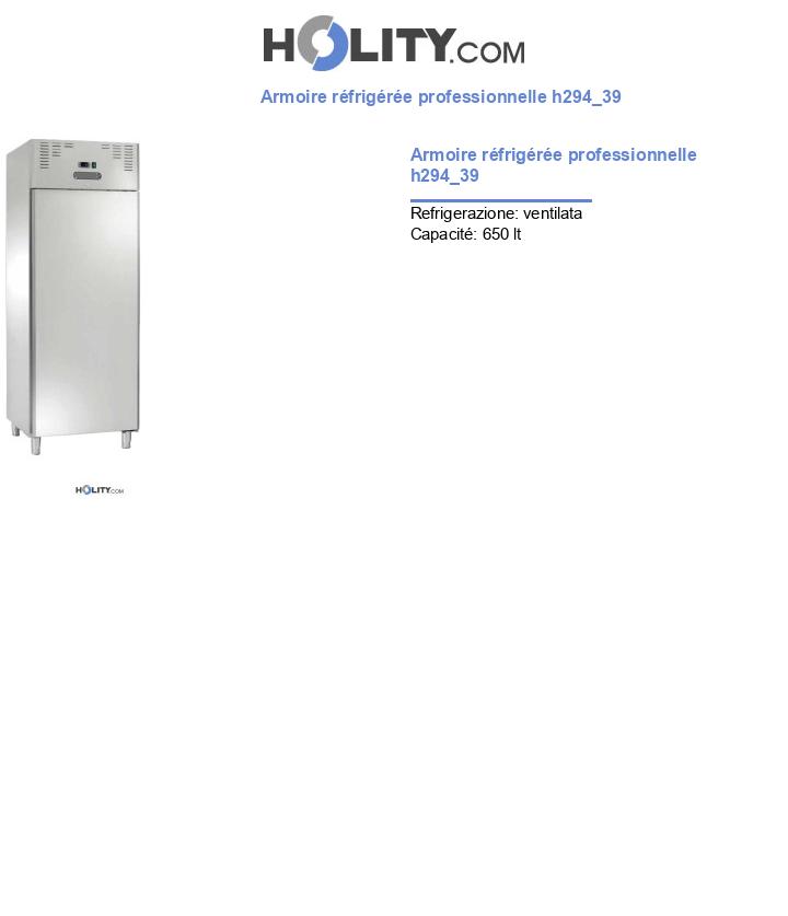 Armoire réfrigérée professionnelle h294_39