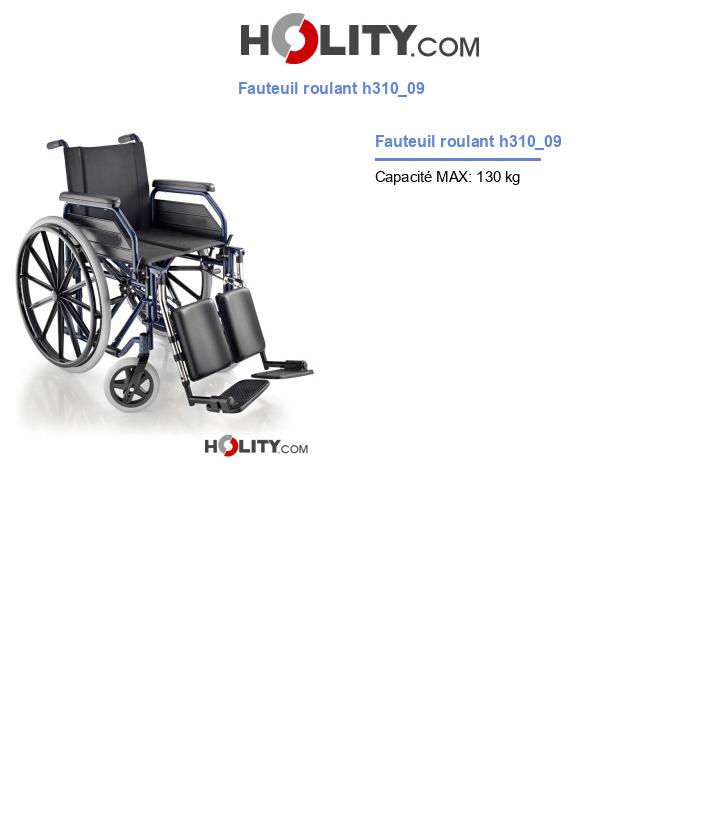 Fauteuil roulant h310_09