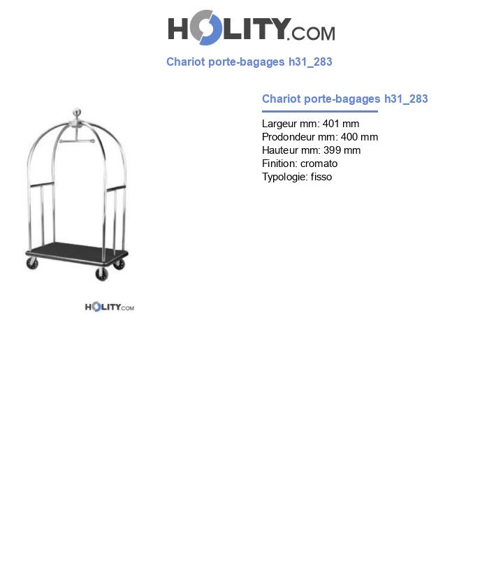 Chariot porte-bagages h31_283