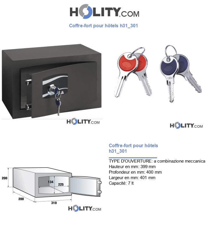 Coffre-fort pour hôtels h31_301