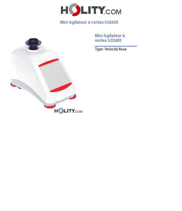 Mini Agitateur à vortex h32420