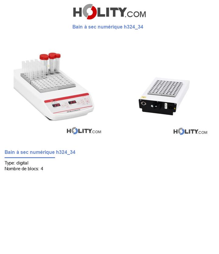 Bain à sec numérique h324_34