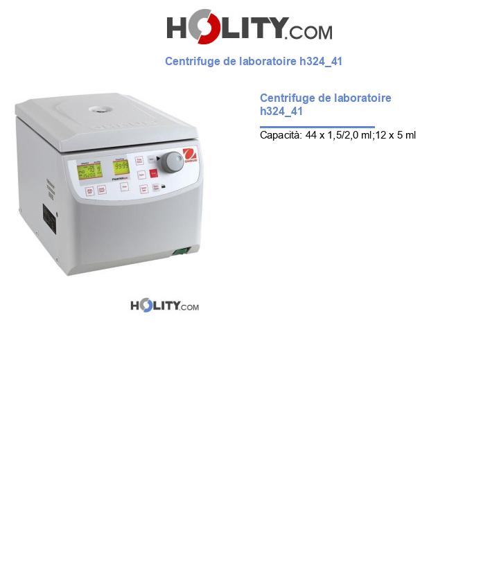 Centrifuge de laboratoire h324_41