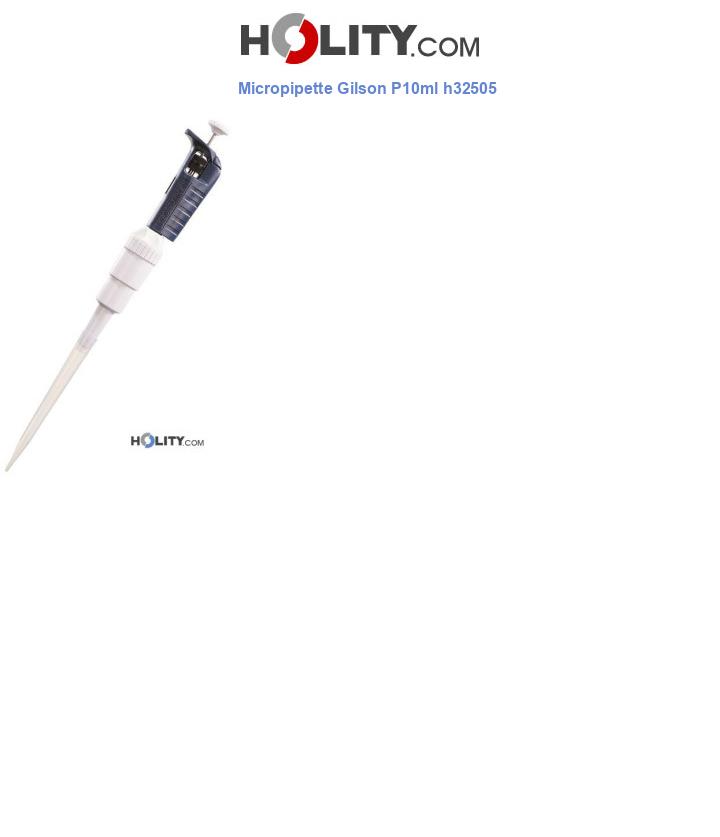 Micropipette Gilson P10ml h32505