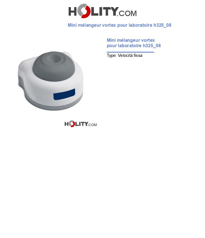 Mini mélangeur vortex pour laboratoire h325_08