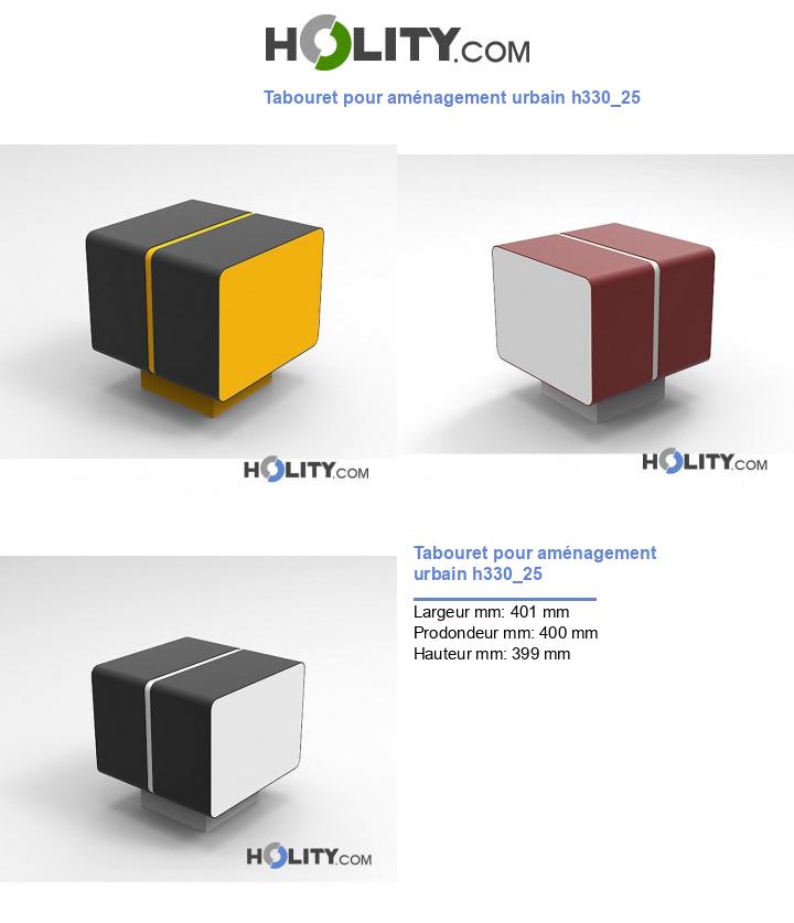 Tabouret pour aménagement urbain h330_25