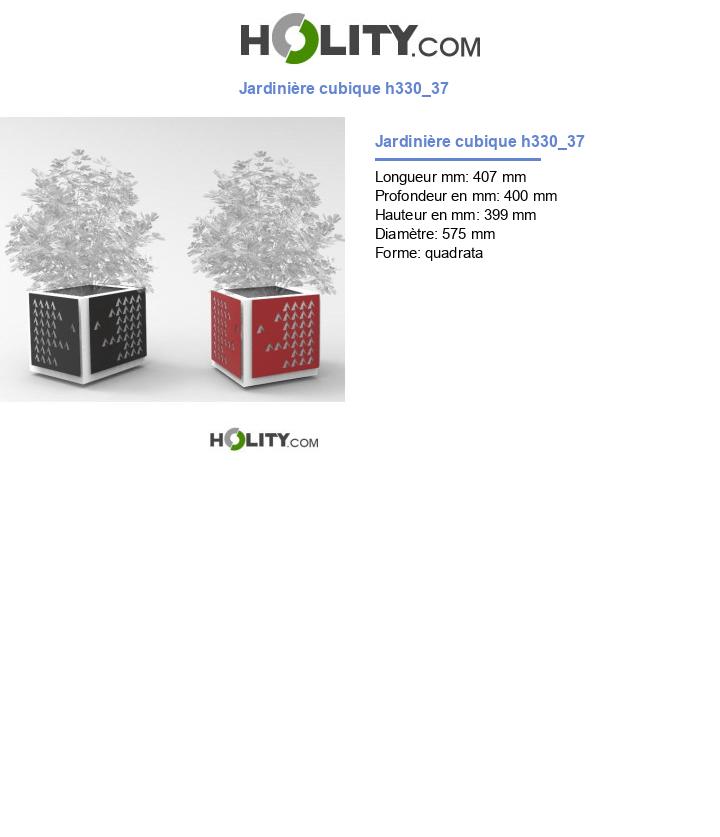 Jardinière cubique h330_37