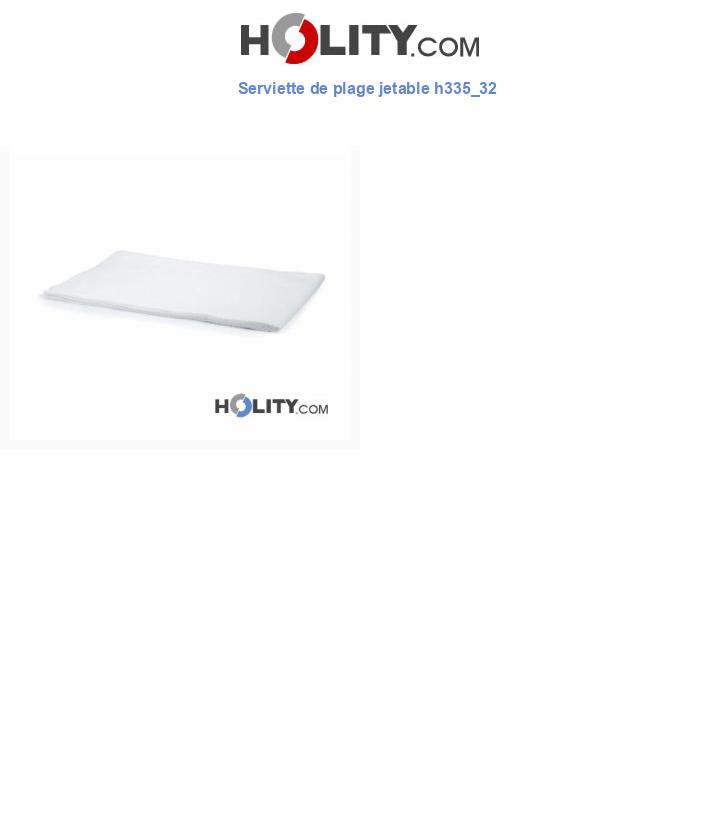 Serviette de plage jetable h335_32