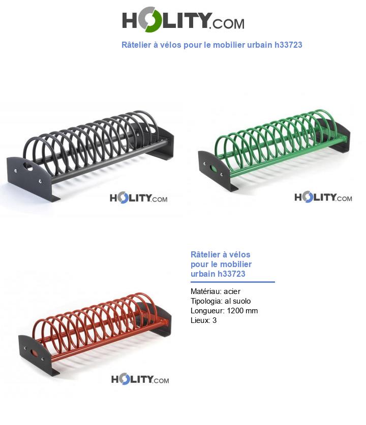 Râtelier à vélos pour le mobilier urbain h33723