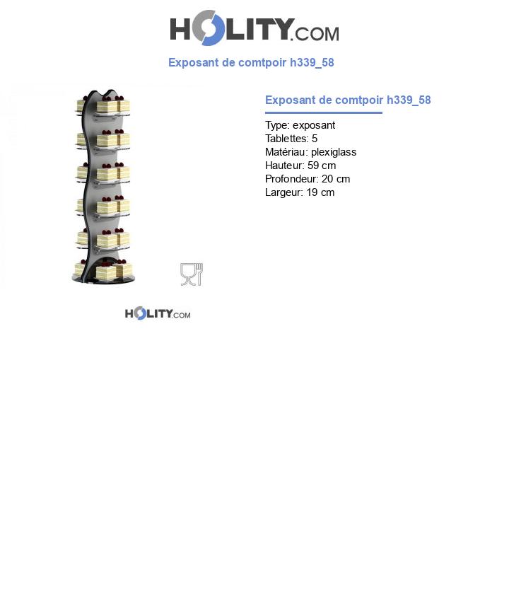 Exposant de comtpoir h339_58