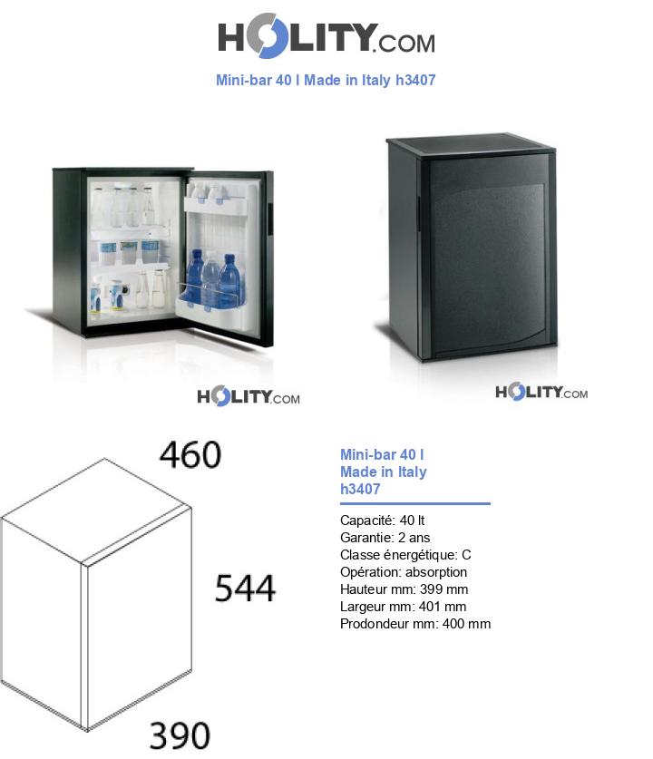 Mini-bar 40 l Made in Italy h3407