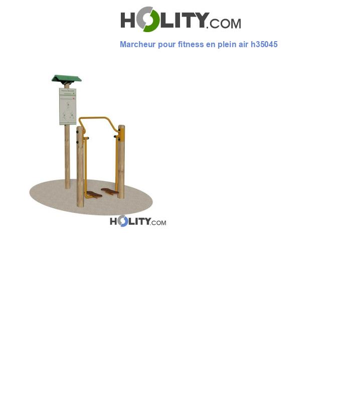 Marcheur pour fitness en plein air h35045