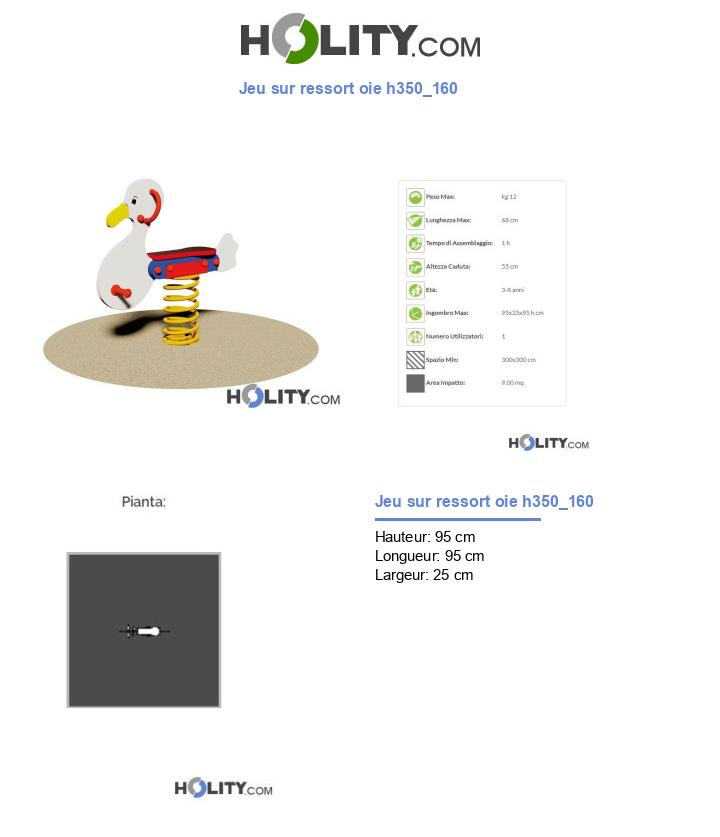 Jeu sur ressort oie h350_160