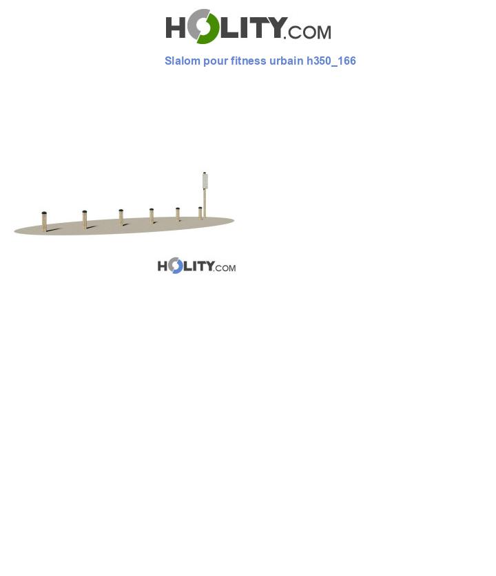 Slalom pour fitness urbain h350_166