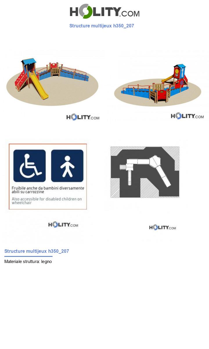 Structure multijeux h350_207