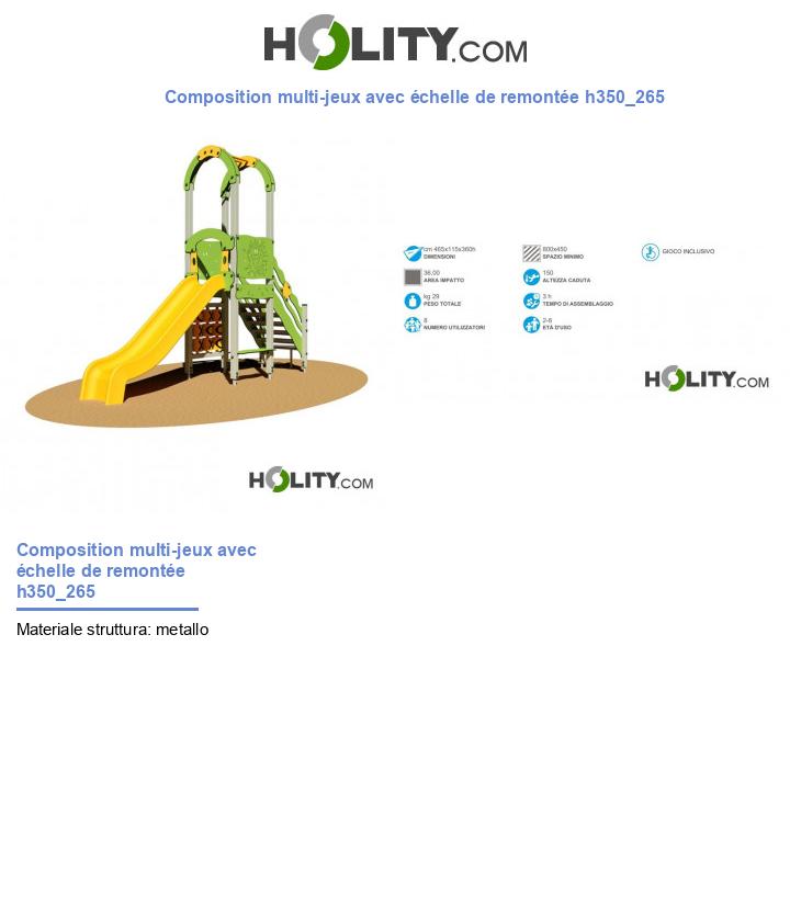 Composition multi-jeux avec échelle de remontée h350_265